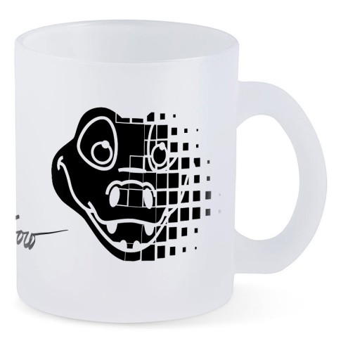 CrocoBit Tasse Glas SATIN