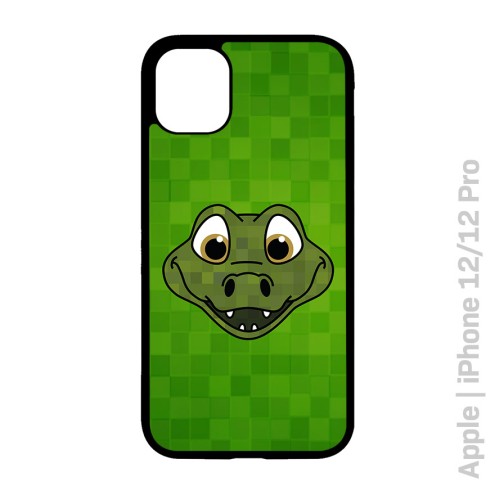 Croco Handyhülle schwarz
