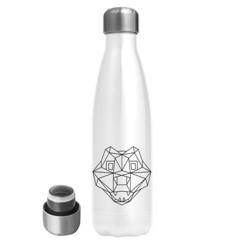 Croco Mosaik Edelstahl Trinkflasche 500ml