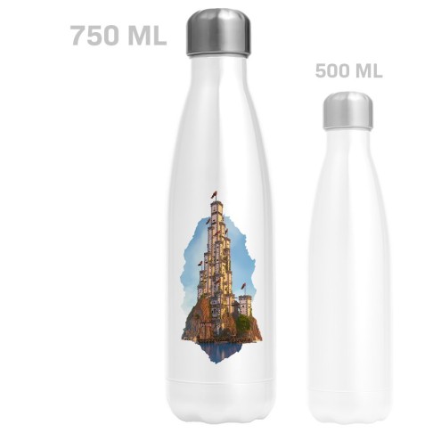 Croco Turmburg Edelstahl Trinkflasche 750ml